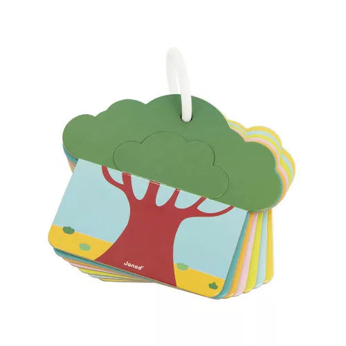 Janod - Savannah Tactile Cards Set