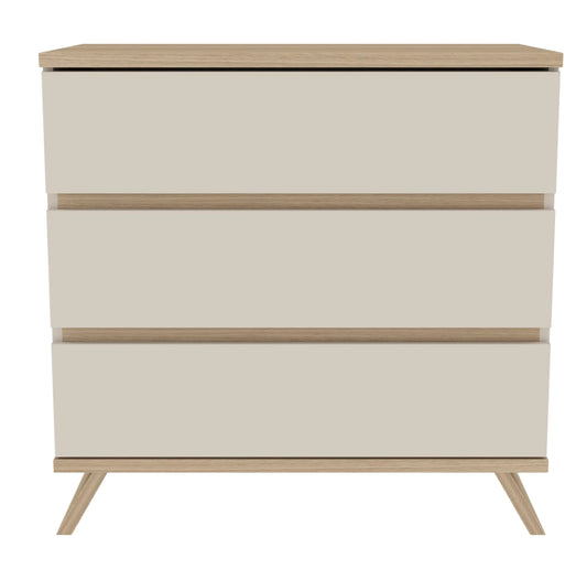 Faktum - Sienna Cashmere - 3-drawers Nursery Dresser With Changing Top