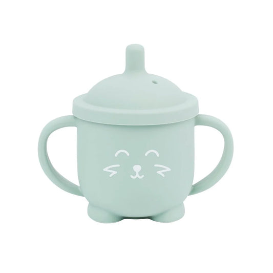 Babymoov - ISY Cup Fox Silicone - Powder Blue