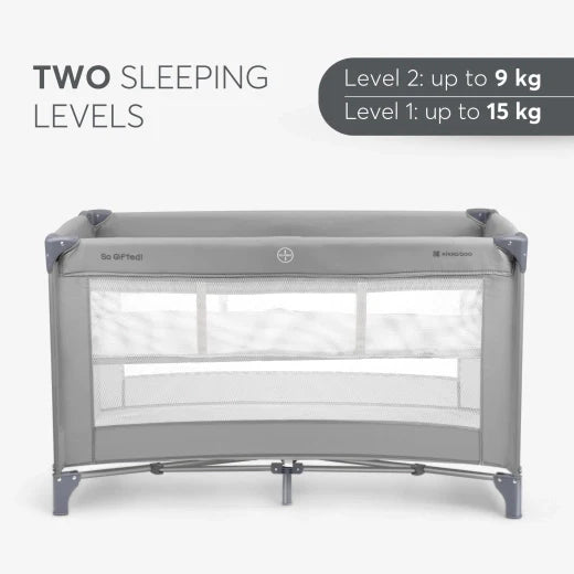 Baby cot 2 levels So Gifted Grey 2023