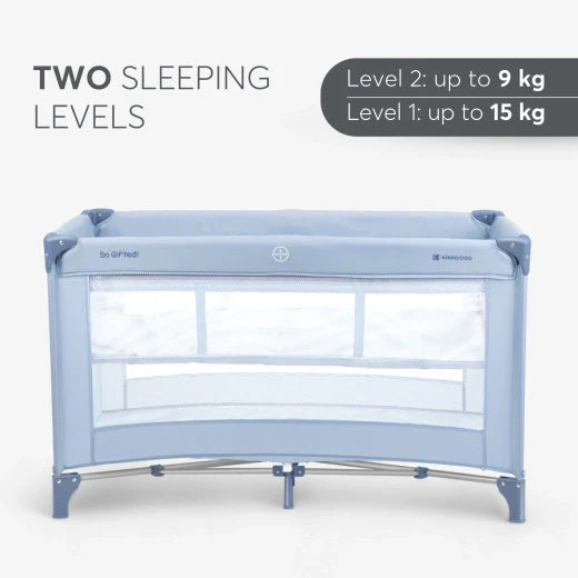 Baby cot 2 levels So Gifted Blue 2023