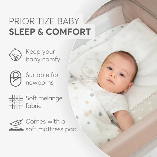 Baby cot 2 levels So Gifted Blue 2023