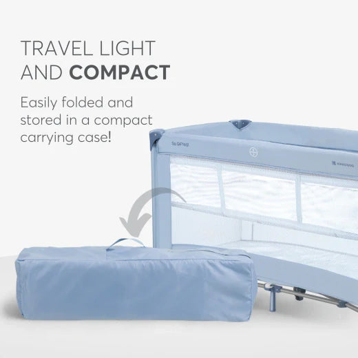 Baby cot 2 levels So Gifted Blue 2023