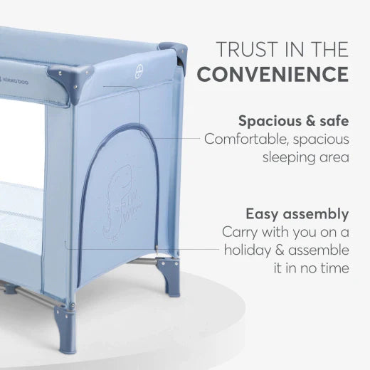 Baby cot 2 levels So Gifted Blue 2023