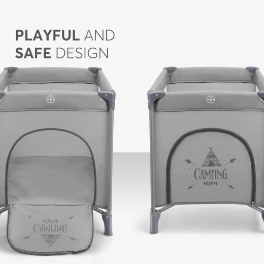 Baby cot 2 levels So Gifted Grey 2023