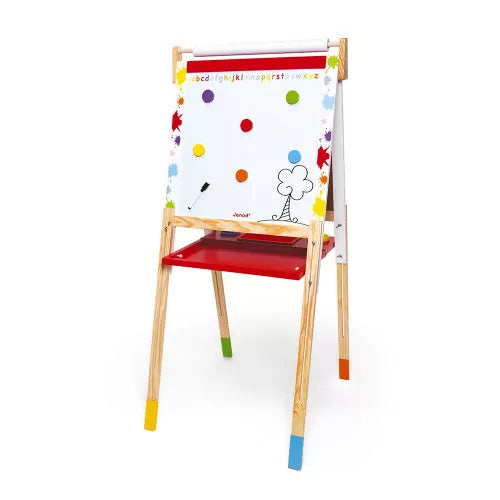 Janod Splash Adjustable Easel (wood)
