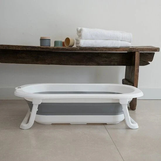 Folding & Pegboardable Bathtub -Grey