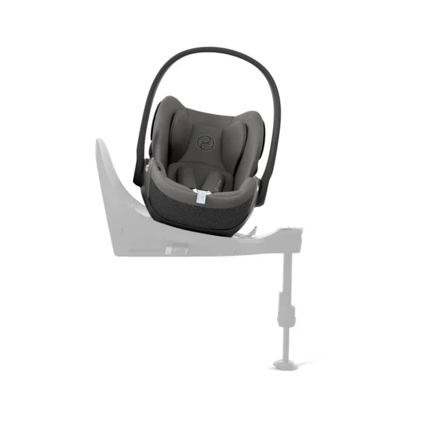 Cybex Coya Stroller Matt Black Mirage Grey + Cloud-T car seat (Base T, Adapters & bumper bar are optional)