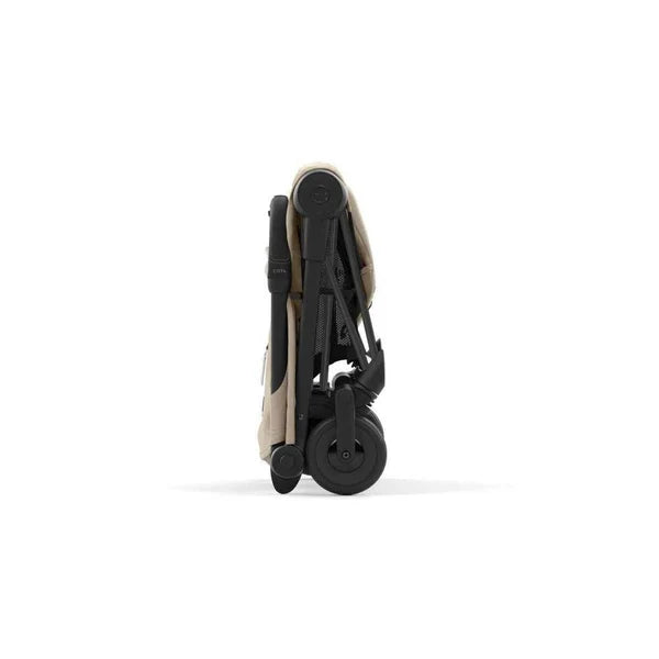 Cybex Coya Stroller Matt Black Cozy Beige + Cloud-G car seat (Base G, Adapters & bumper bar are optional)