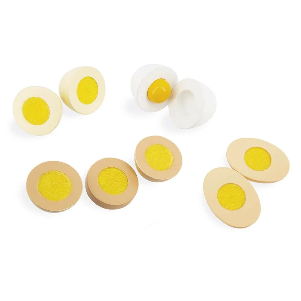 Janod - The Little Chef's Eggs - Wooden