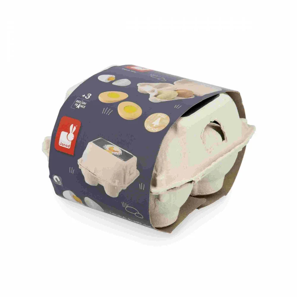 Janod - The Little Chef's Eggs - Wooden