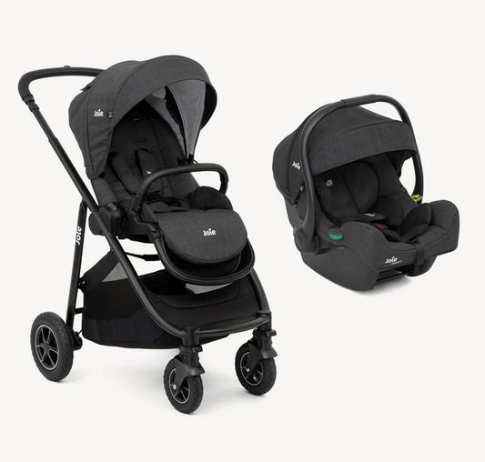 Joie - Versatrax Stroller Travel System - Gemm Car Seat - Shale
