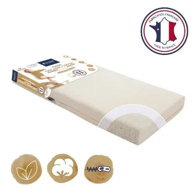 Candide Organic Cotton Mattress 60x120x12 cm