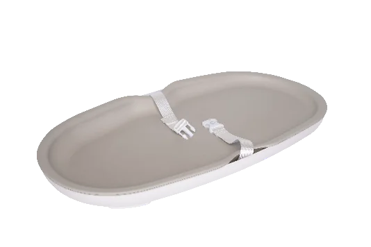 Ubbi Foam Changing Pad Taupe
