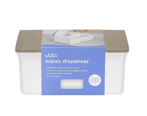 Ubbi Wipes Dispenser Taupe AP