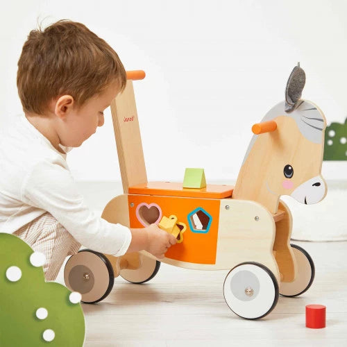 Janod - Wooden Donkey Carrier