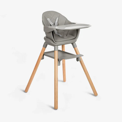 Highchair 6in1 Woody Grey 2024
