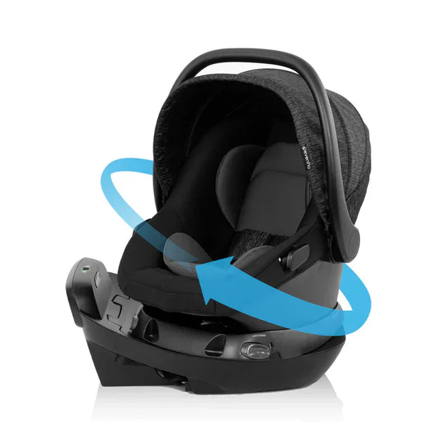 EVENFLO SHYFT INTUITI TRAVEL SYSTEM BLACK SHALE