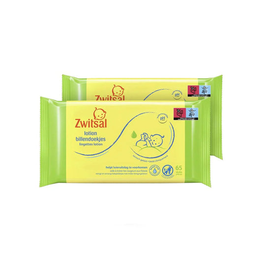 Lingettes Lotions 2*65pc