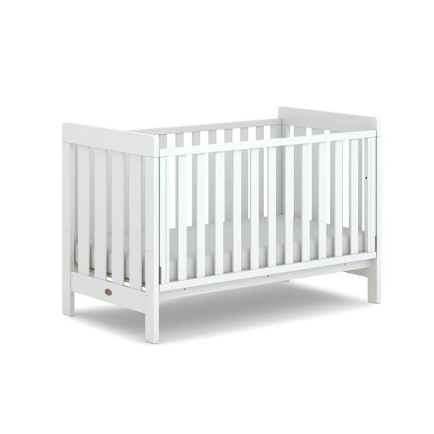 Daintree Cot Bed & Mattress - White