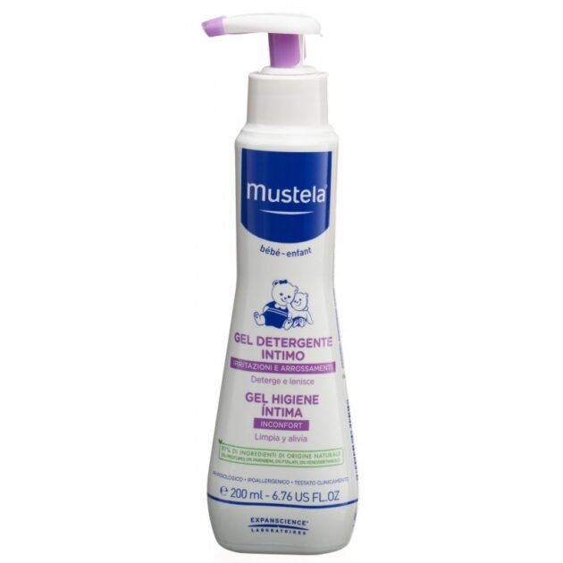 mustela, baby & child intimate cleansing gel - discomfort, 200ml