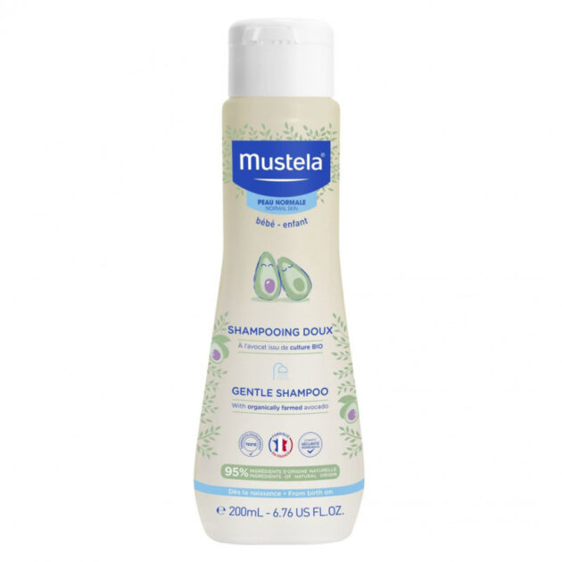 mustela gentle shampoo for hair 200ml