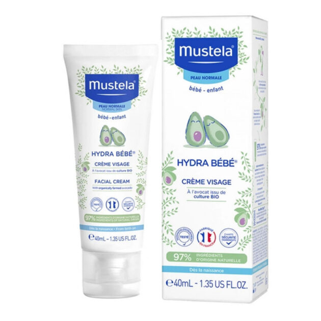 mustela hydra bebe facial cream 40 ml