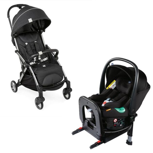 Goody Plus Stroller With Adaptor and Kiros Car Seat