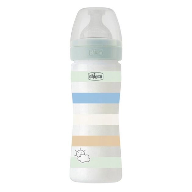 Well-Being Plastic Bottle 250ml Medium Flow