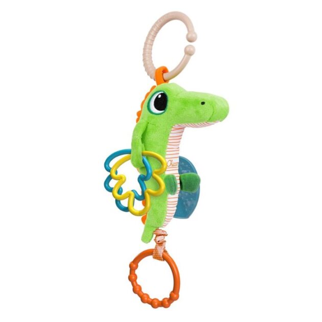 Crocodile fabric rattle