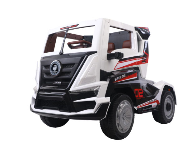 Rechargeable Car Truck White