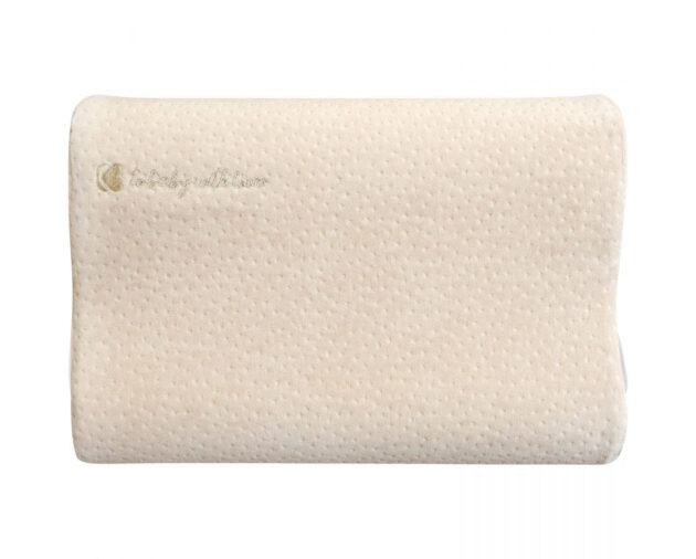 Memory foam ergonomic ventilated baby pillow