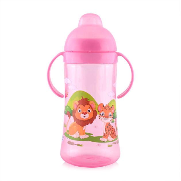 SPORT SIPPER WITH HANDLES AND SOFT SPOUT 330ML