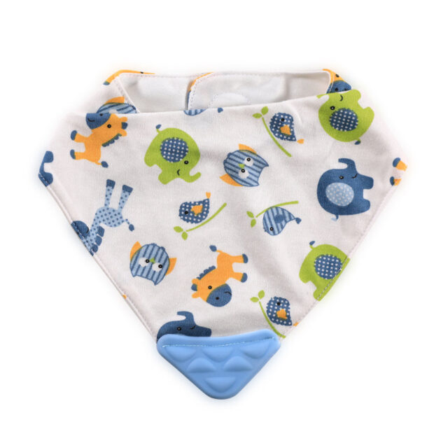 Baby Bib "BANDANA" with Teether