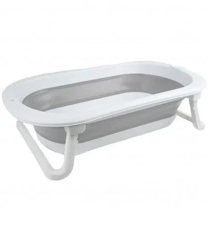 FOLDING & PEGBOARDABLE BATHTUB -GREY
